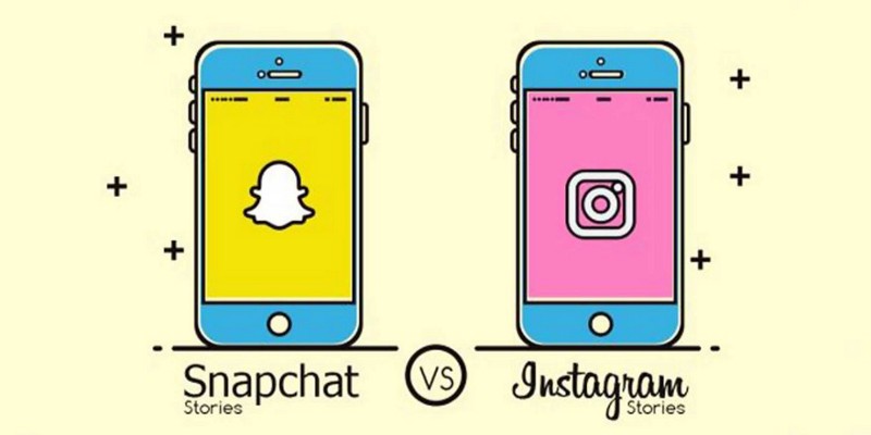 snapchat vs instagram