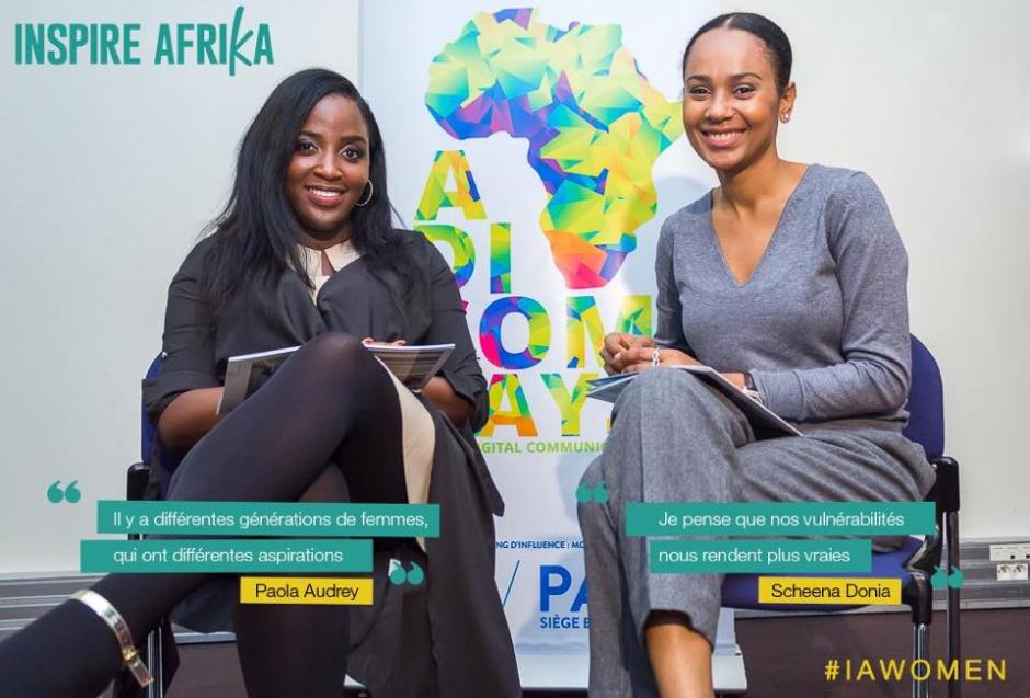 IAWOMEN Paola Audrey et Scheena Donia pour Inspire Afrika