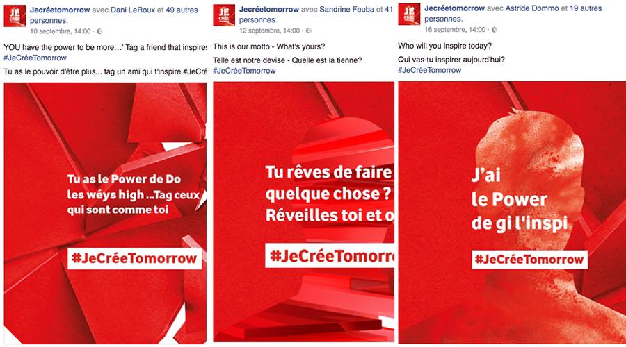 Je cree tomorrow Vodafone